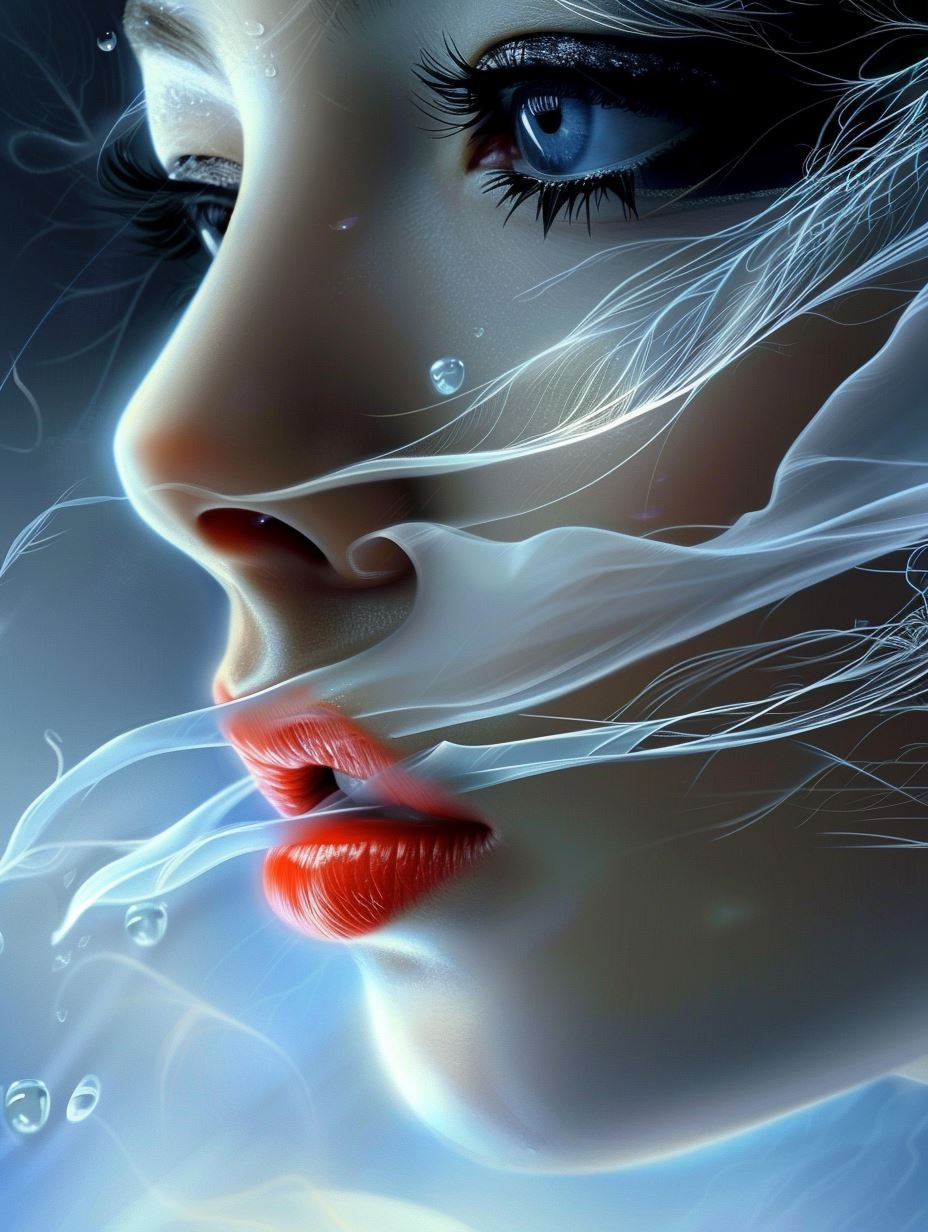 Ethereal Aqua Dream - Image 1