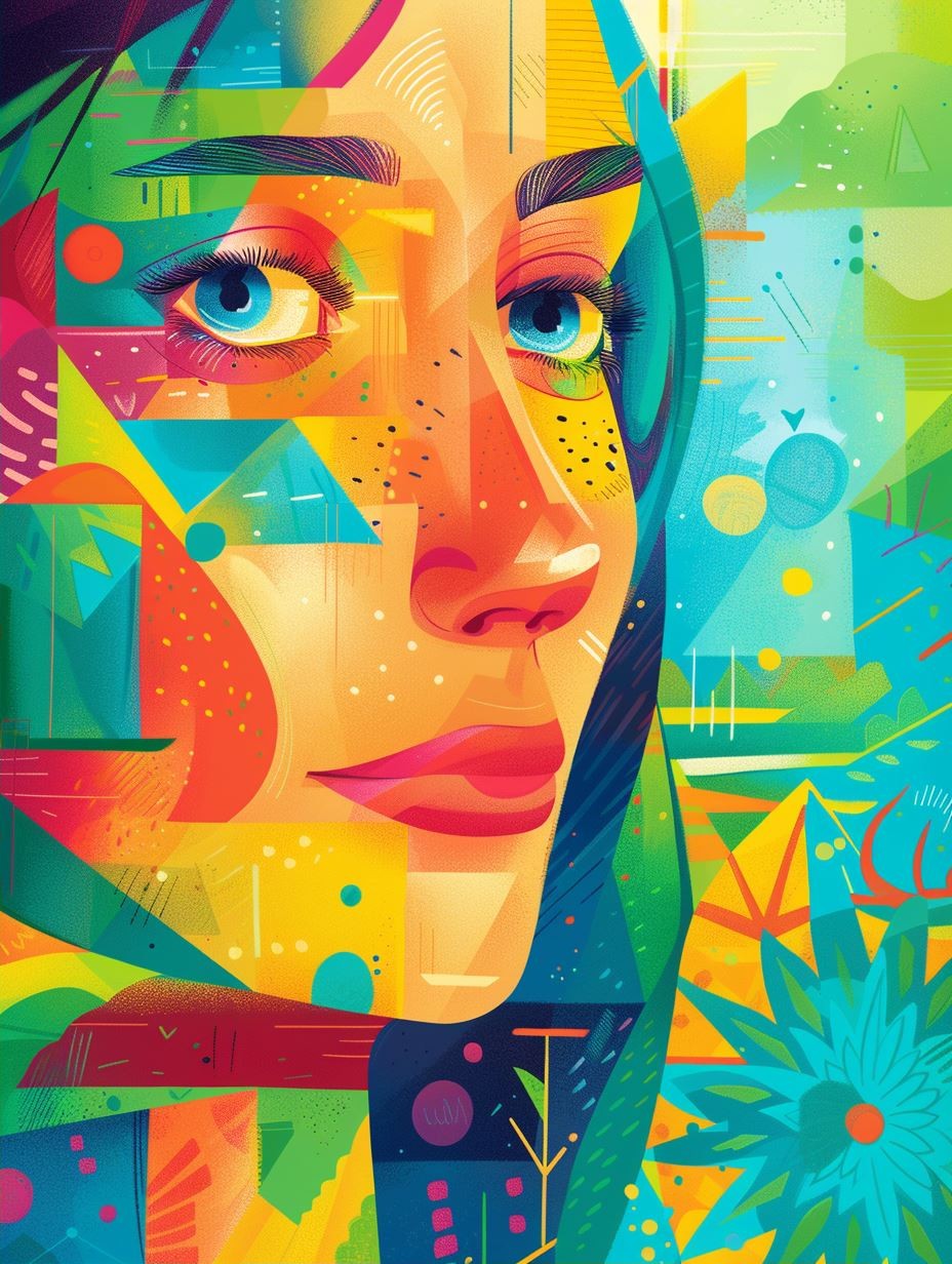 Prismatic Soul Portrait 3 - Image 2