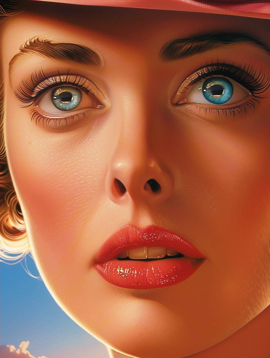 Ethereal Gaze of Divine Beauty - Image 2