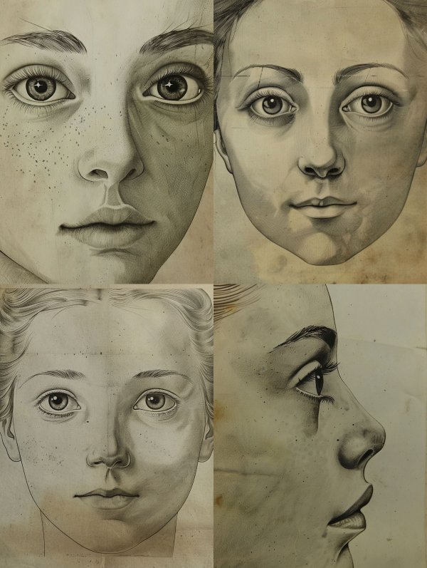 Studies in Graphite: The Human Gaze