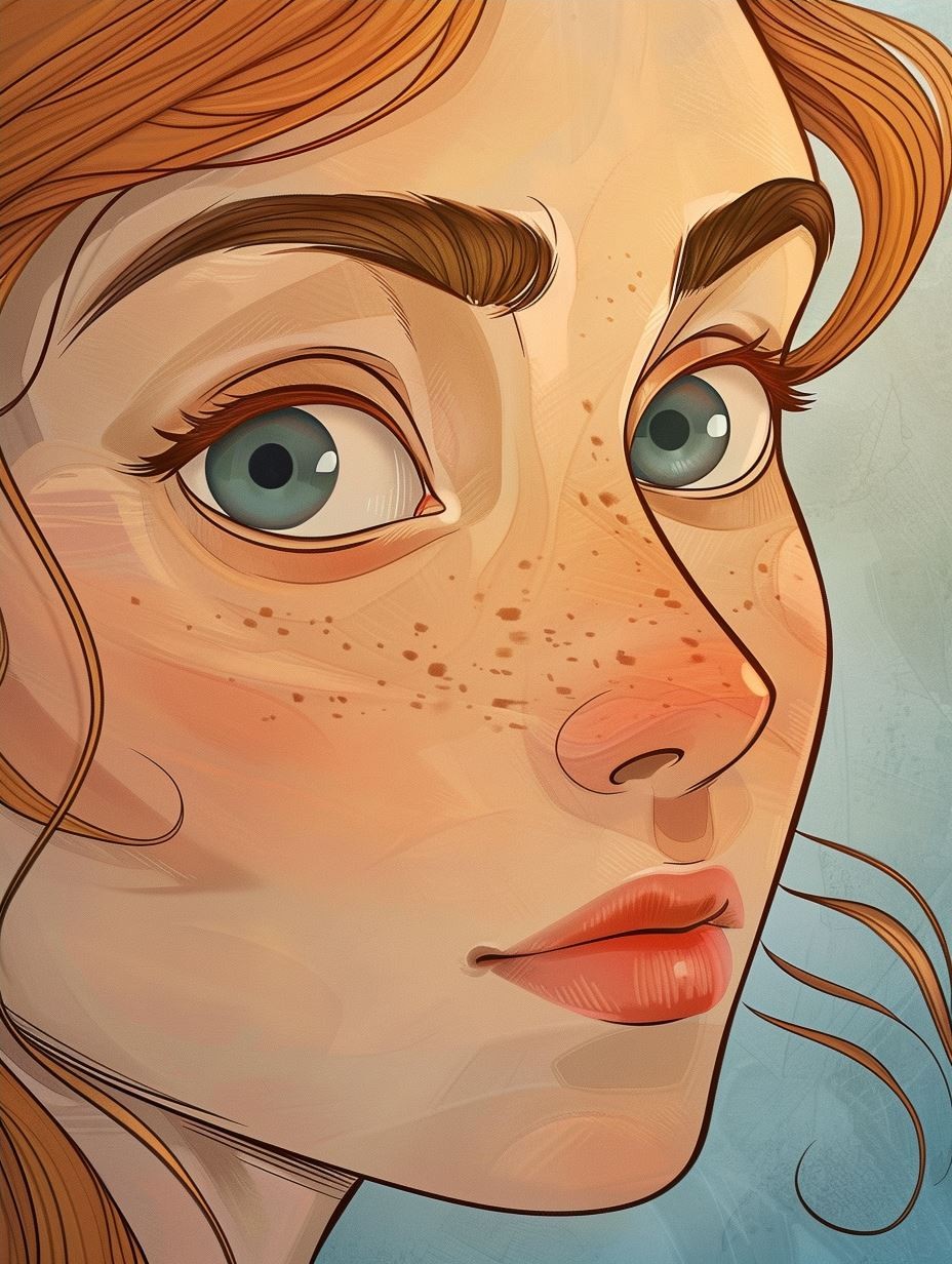 Ethereal Gaze of Golden Hour - Image 4