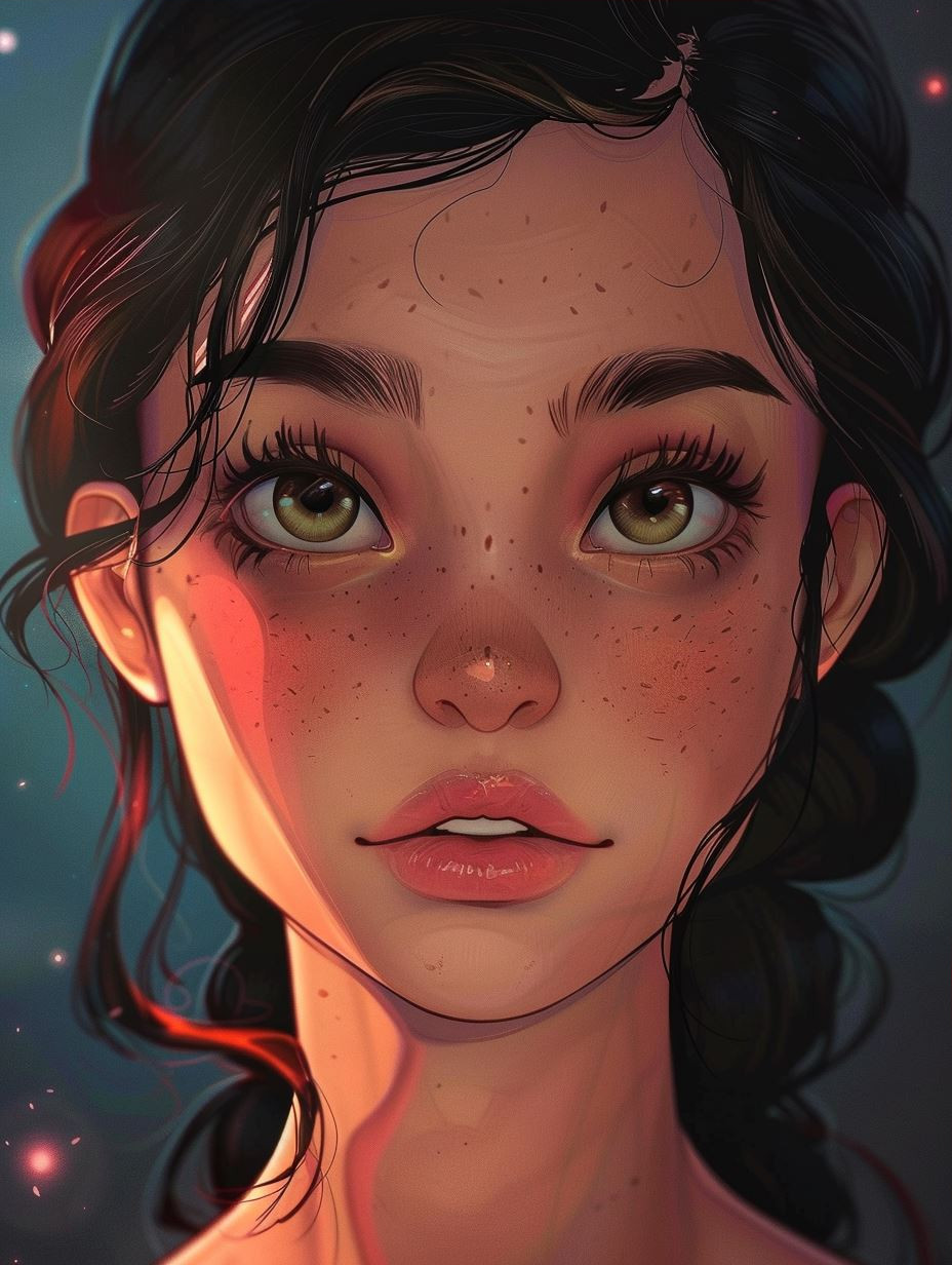 Whispers of the Soul: Digital Portraits - Image 3