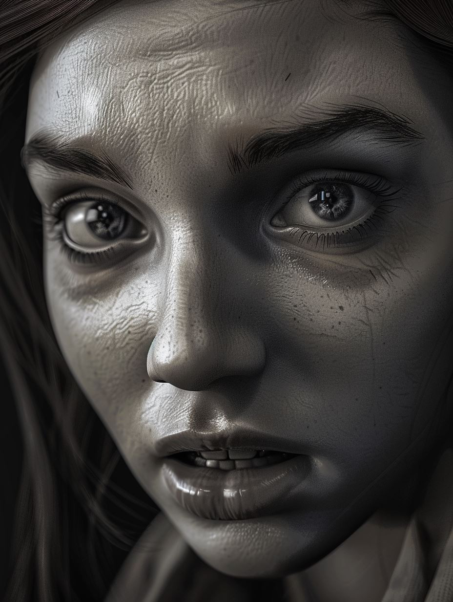 Hyper-Realistic Gritty Portrait Study - Image 2