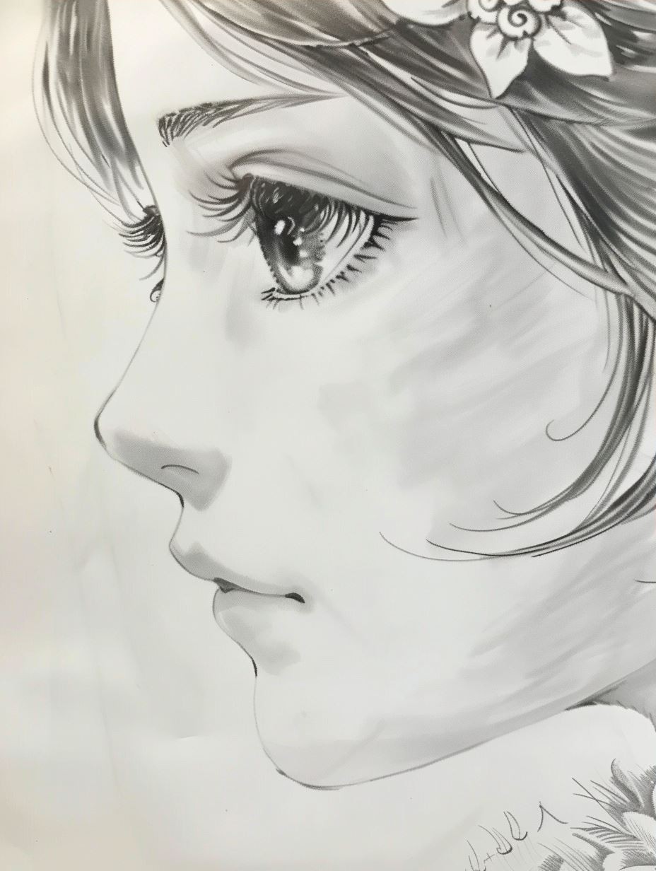 Abstract Prism Portrait of Serenity - Image 3