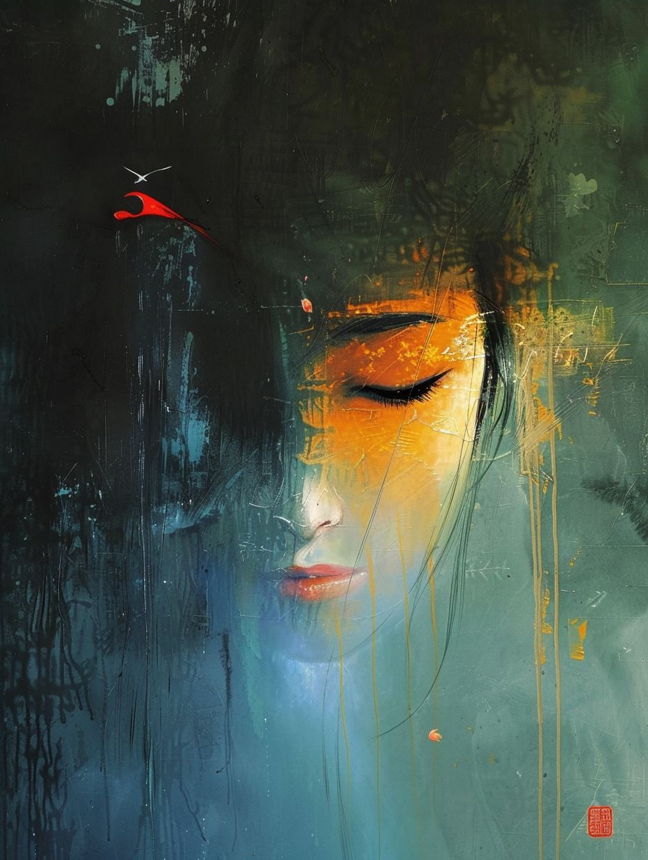 Ethereal Whispers of Silent Portraits - Image 4