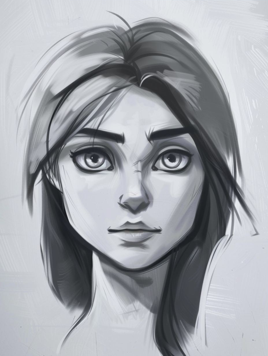 Digital Portraits: A Study in Light and Color - Image 3