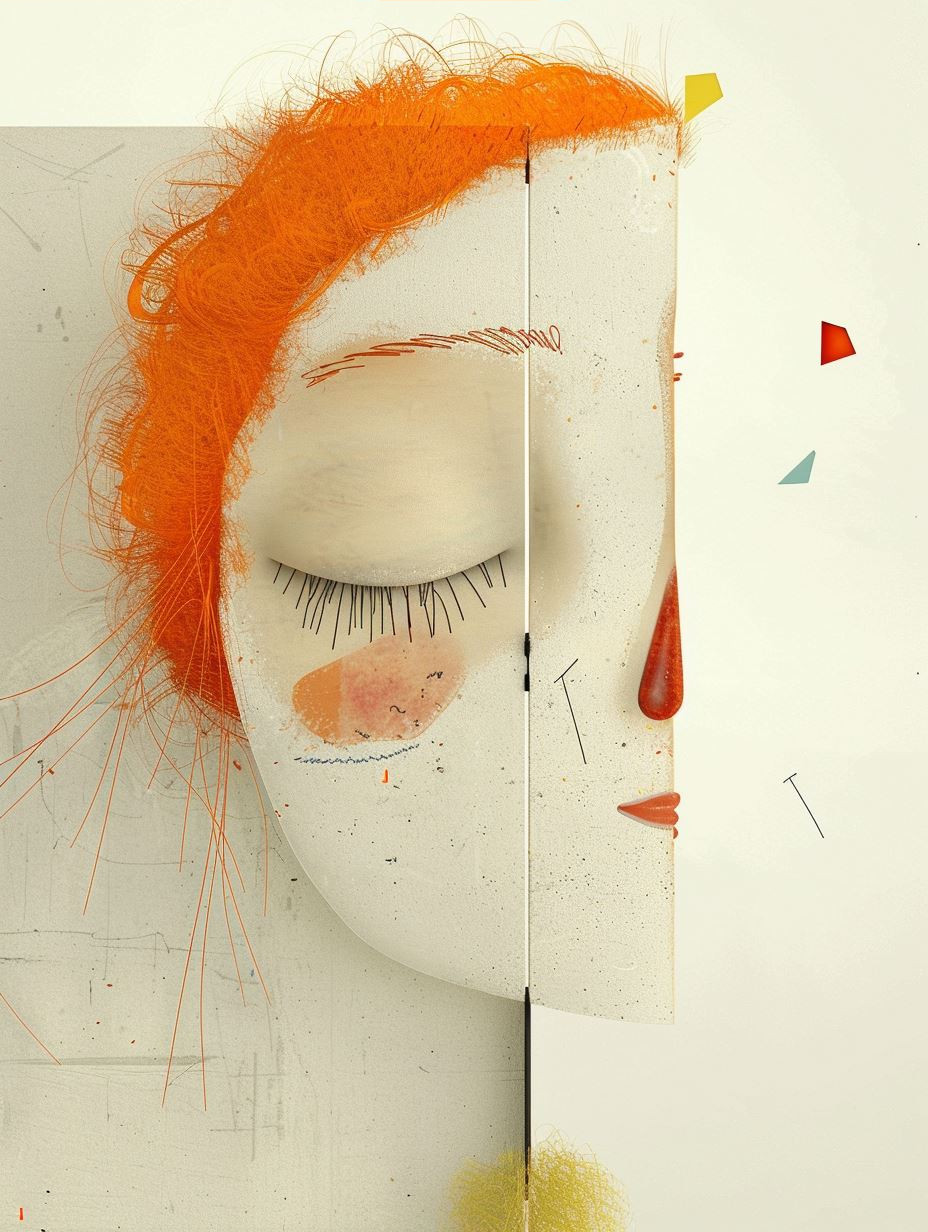 Fragile Melancholy in Pale Tones - Image 4