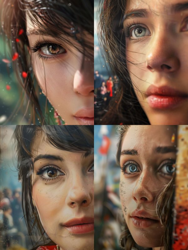 Ethereal Gaze: A Study in Detail