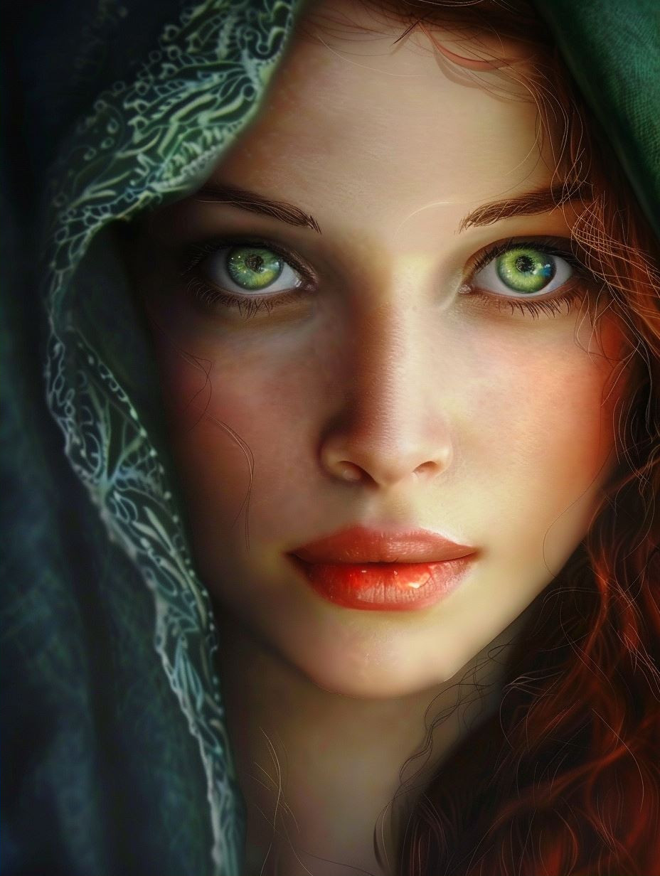 Ethereal Gaze of Forest Solitude - Image 2
