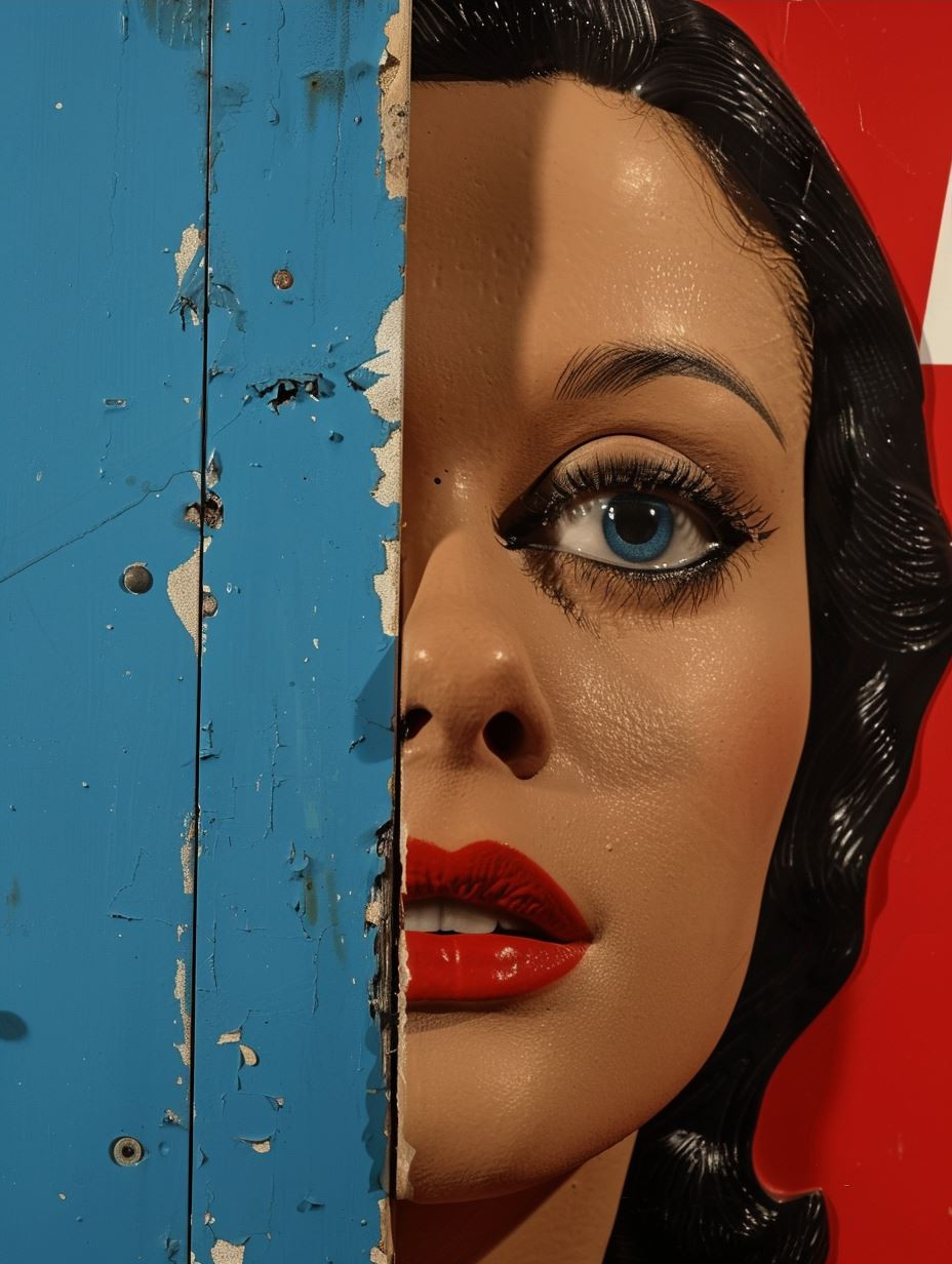 The Divided Surrealist Portrait - Image 4