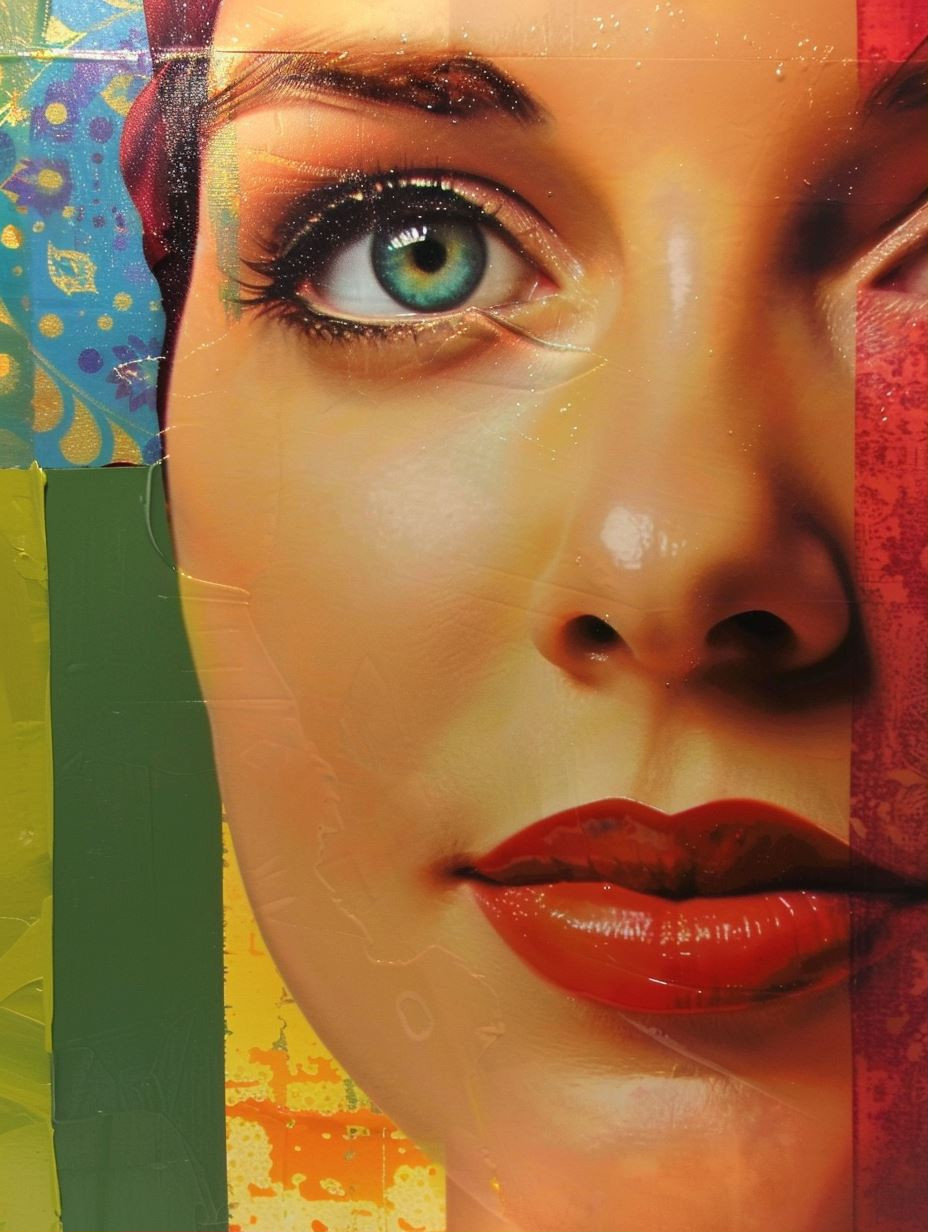 Fragmented Portraits of Modern Beauty - Image 1