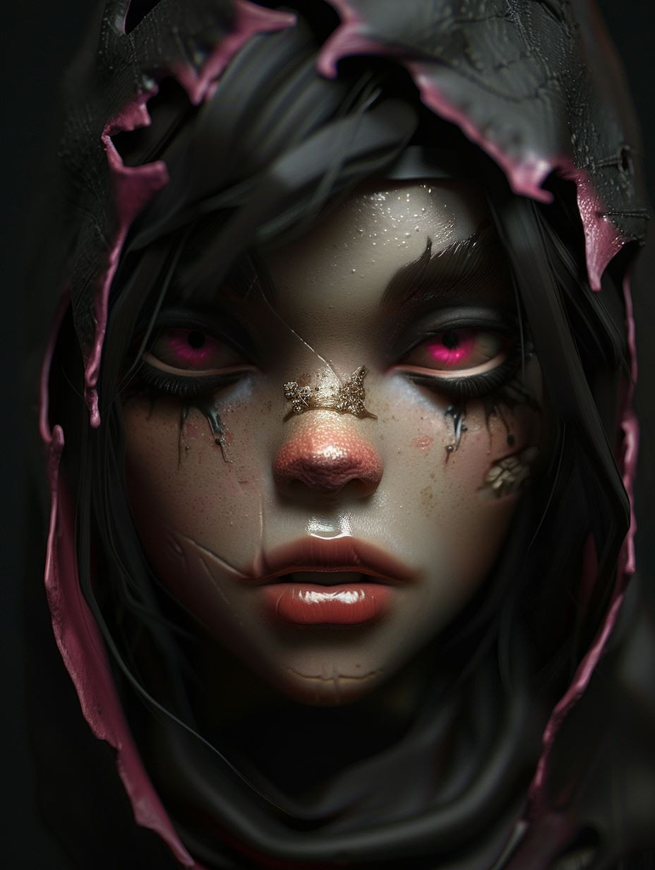 Dark Ethereal Portraits of Gothic Entities - Image 1