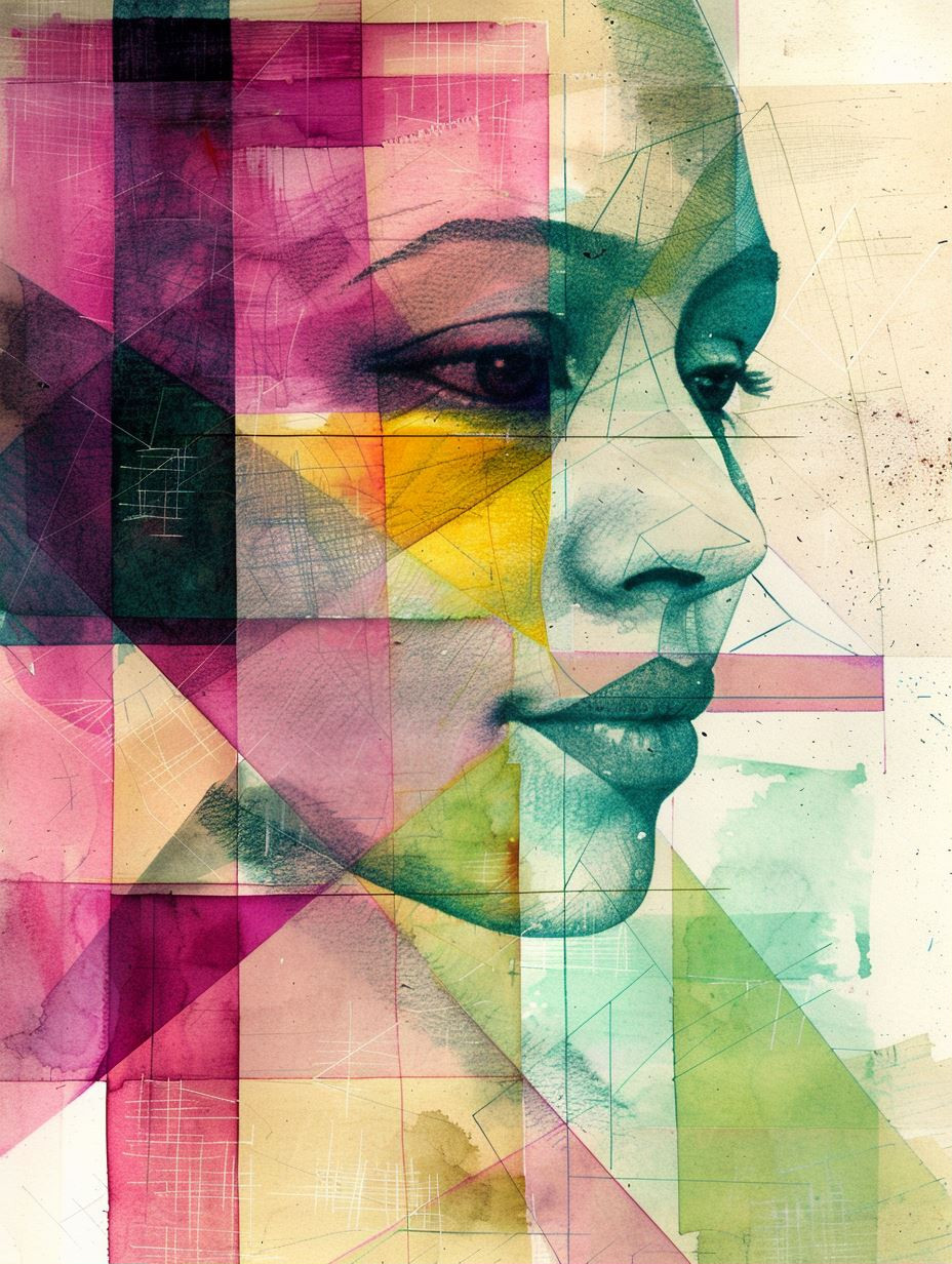 Prismatic Portraits of Fragmented Beauty - Image 1