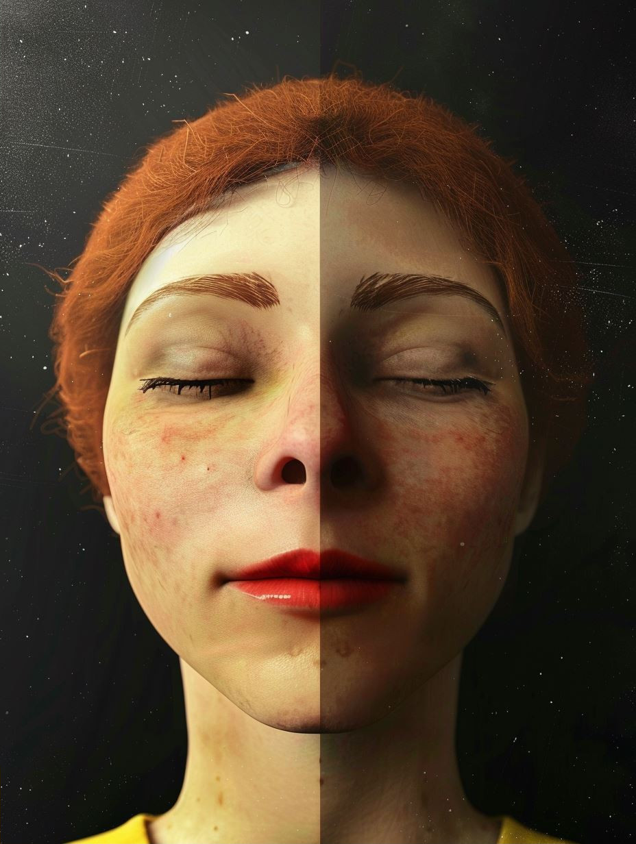 Emotional Spectrum of a Young Woman - Image 2