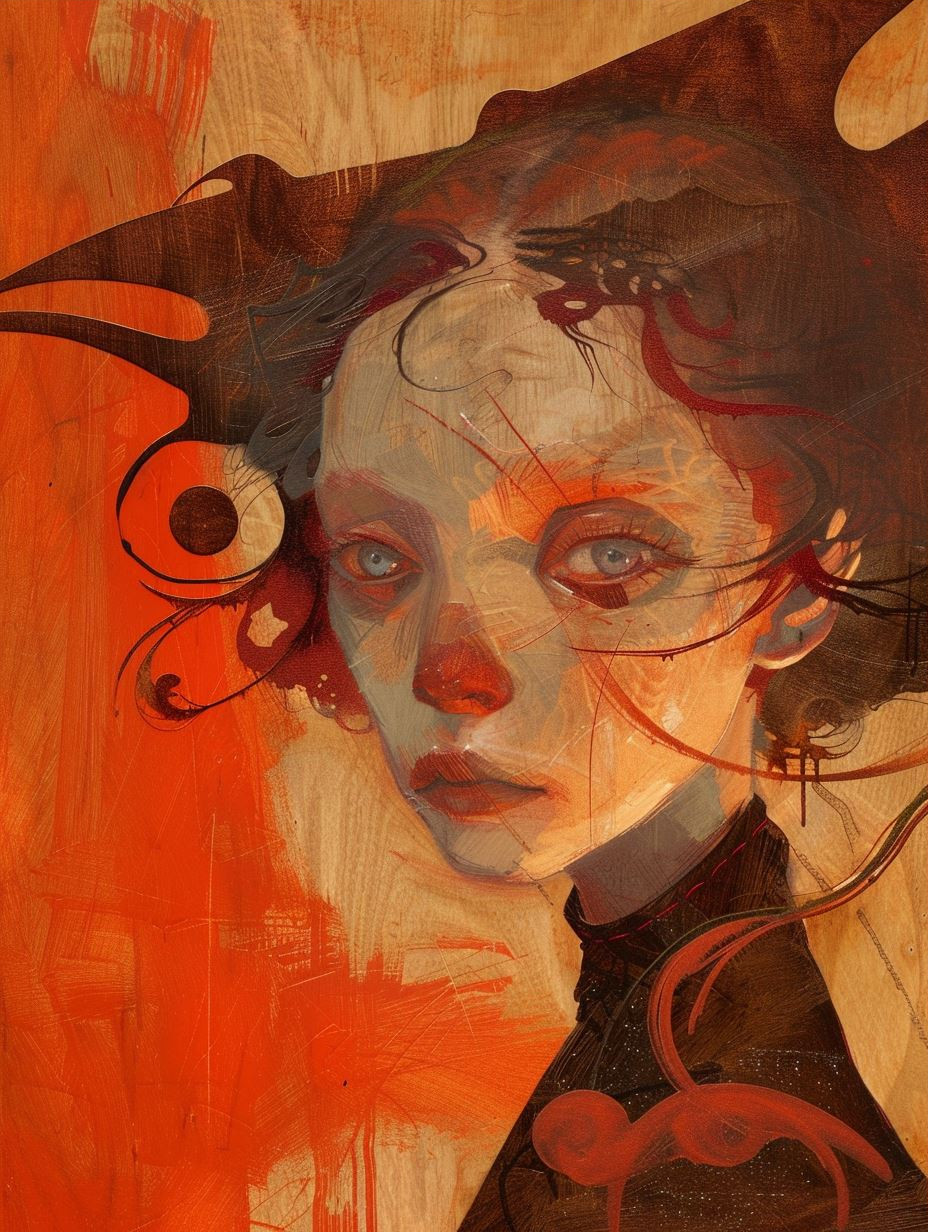 Crimson Echoes of a Surreal Soul - Image 3