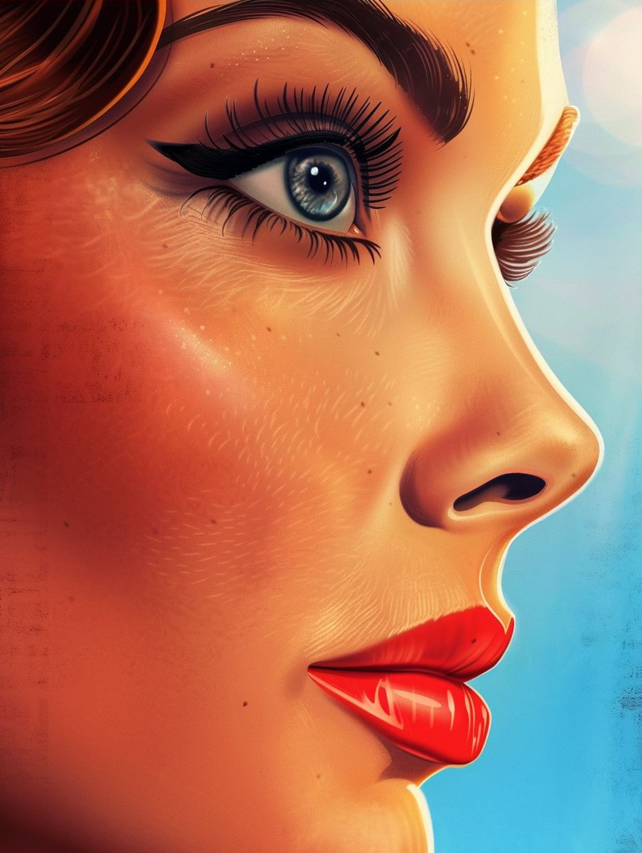 Vintage Glamour Beauty Portraits - Image 3