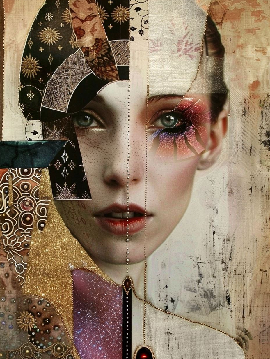 Fragmented Visions of Feminine Elegance - Image 4