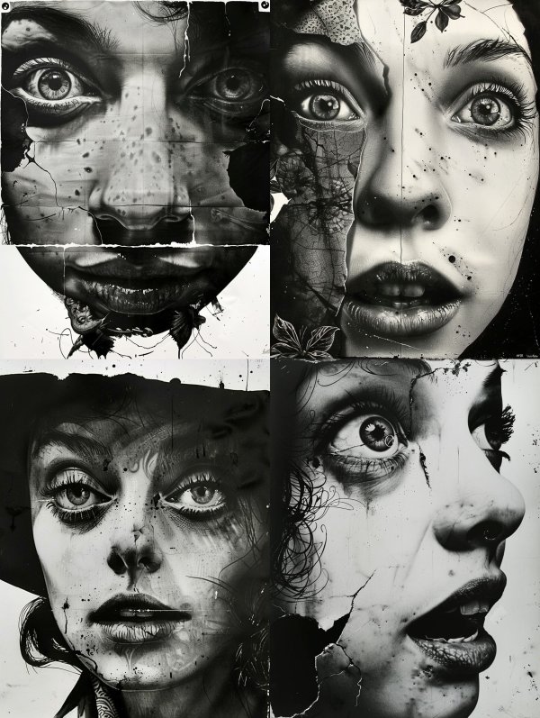 Fractured Gaze: A Study in Disruption