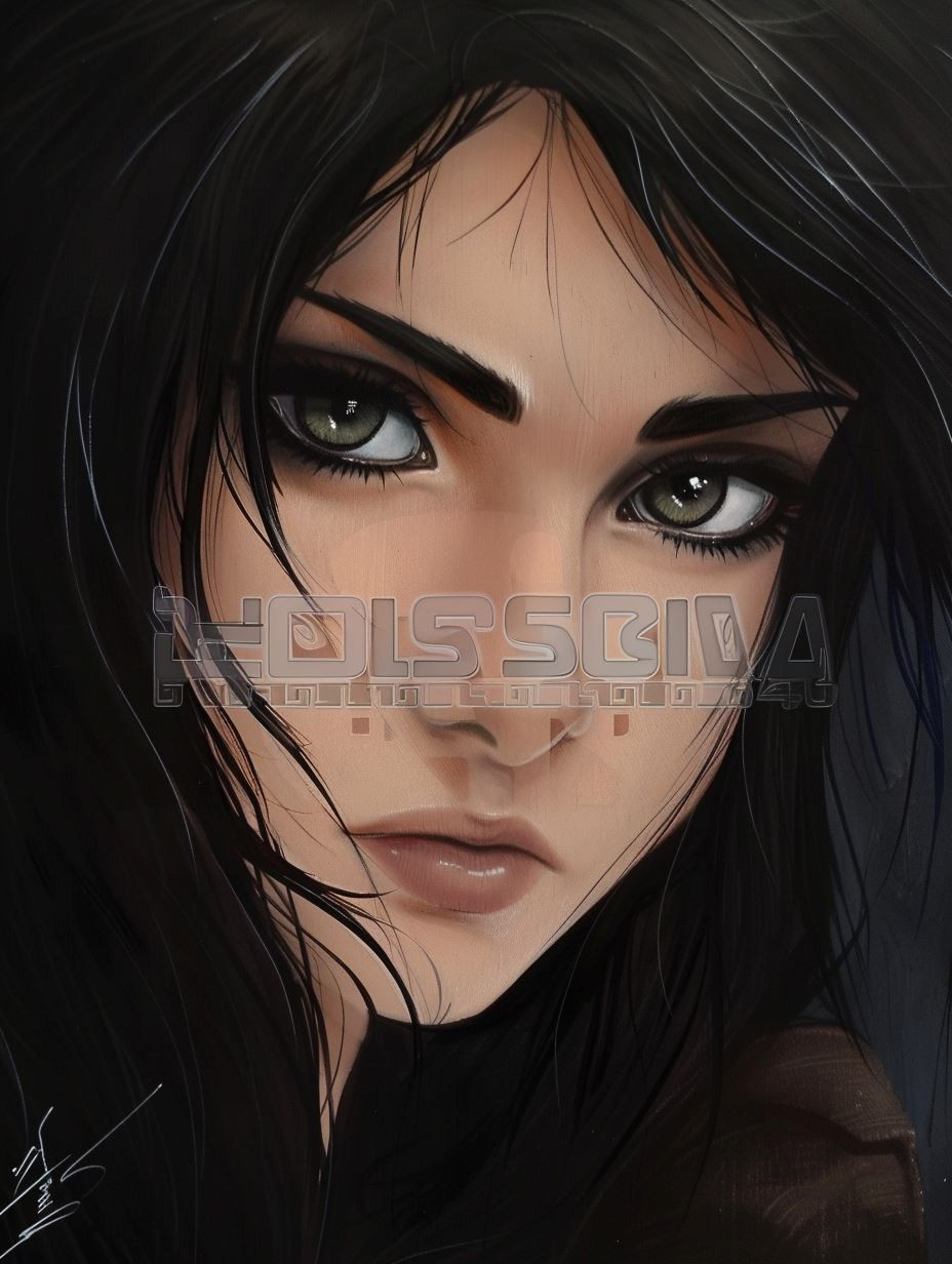 Haunting Gaze of Crimson Eyes - Image 2