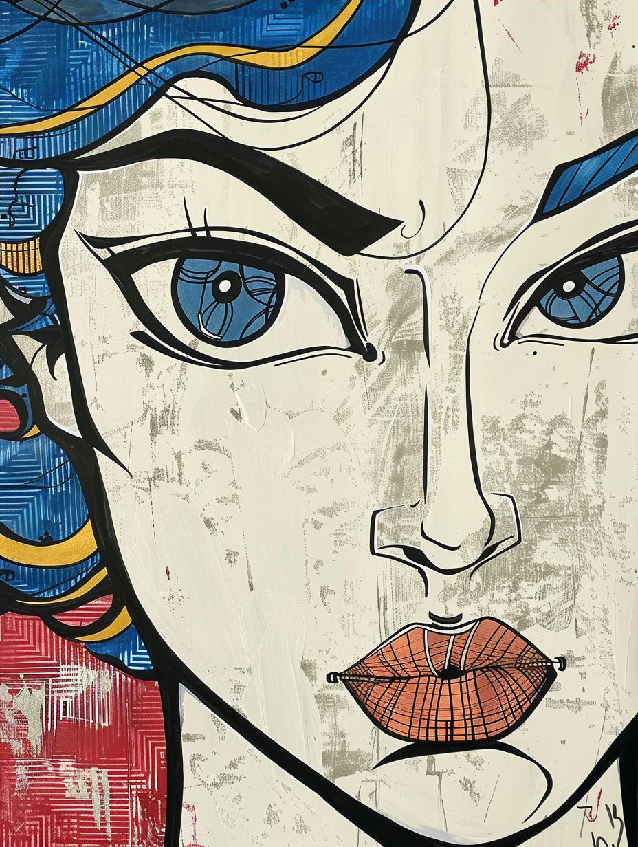 Four Faces of Modern Stylized Art - Image 3