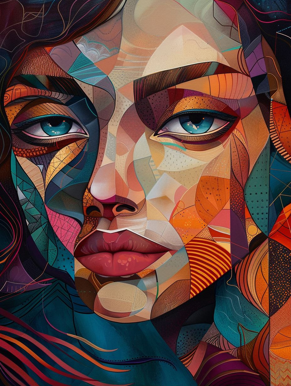 Prismatic Portraits of Abstract Femininity - Image 1