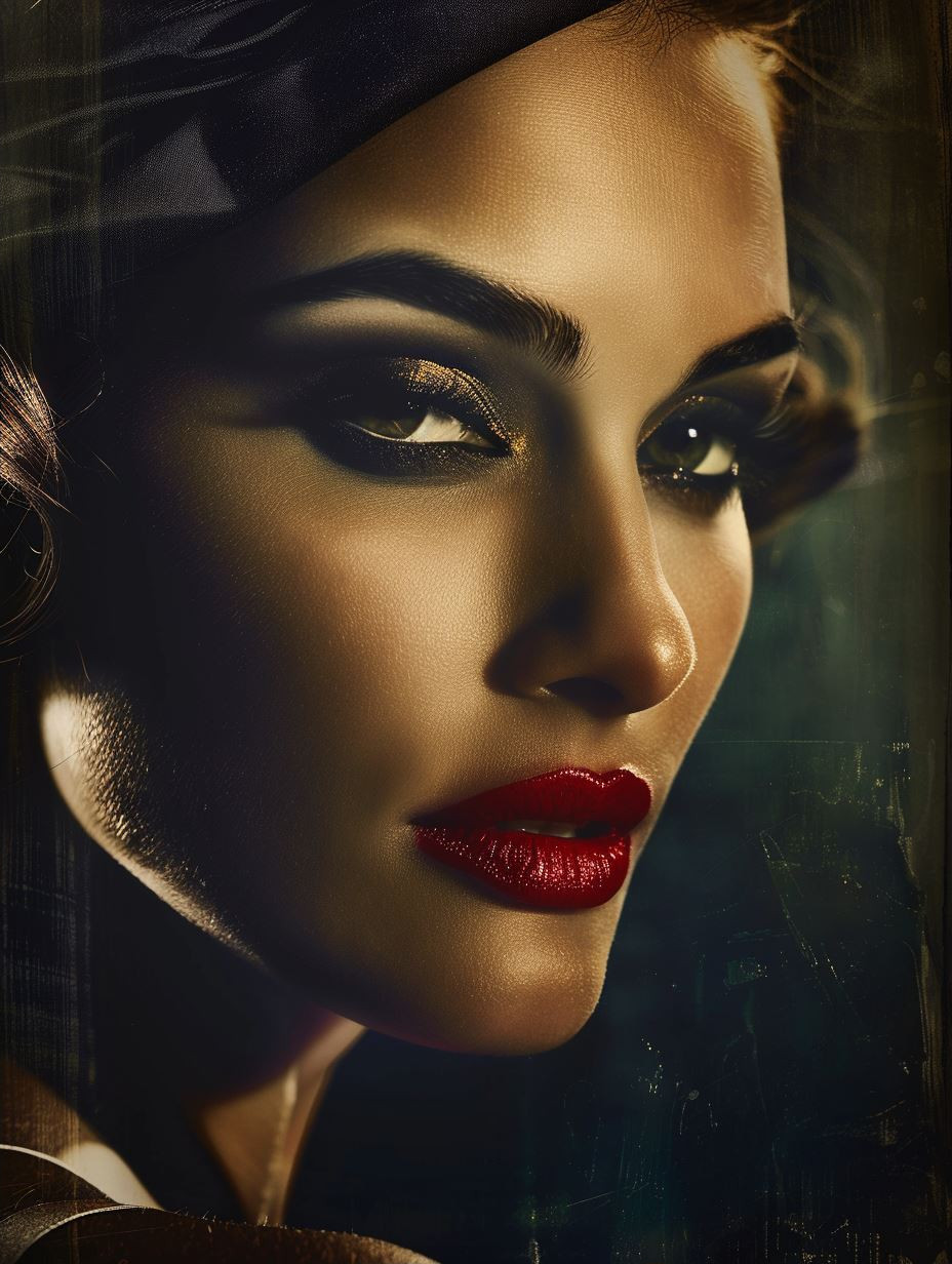 Mysterious Noir Beauty Portraits - Image 2
