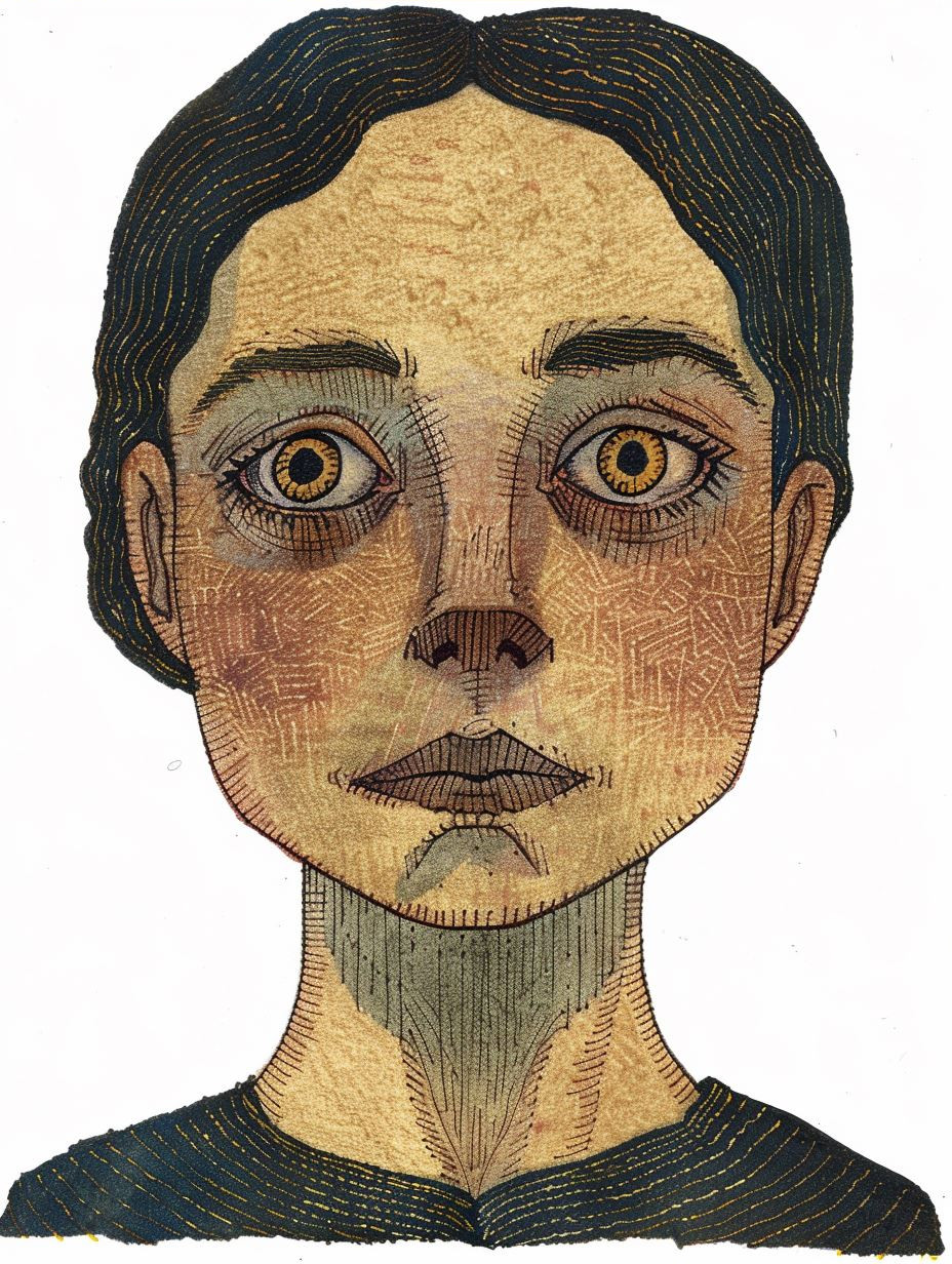 Ethereal Textured Portrait Studies - Image 3