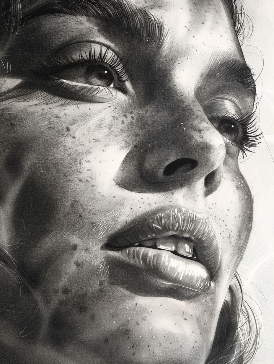 Dramatic Monochrome Portrait Studies - Image 2
