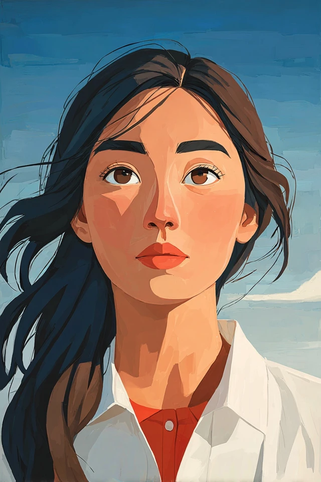 Azure Horizon Gaze - Image 1