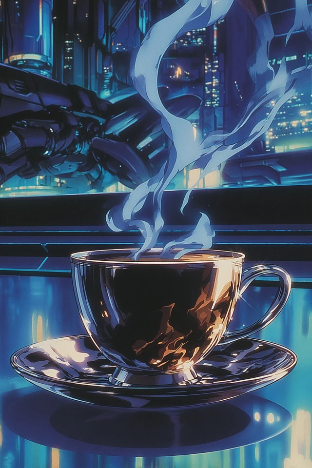 Retro Futuristic Anime Collage - Image 4
