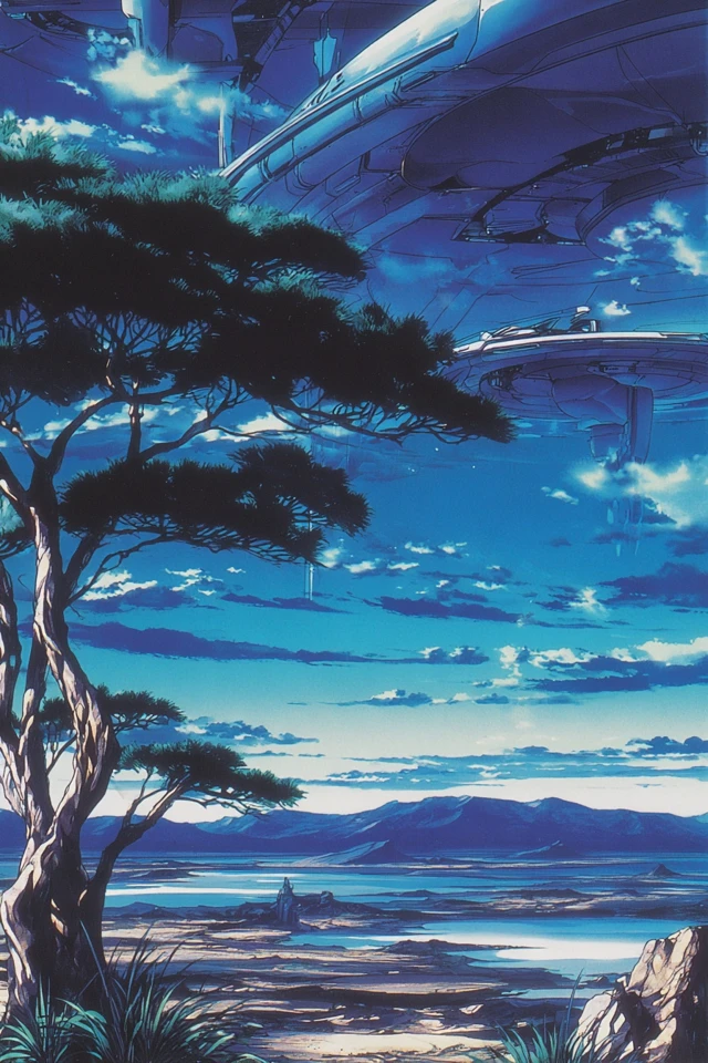 Retro Futuristic Anime Collage - Image 2