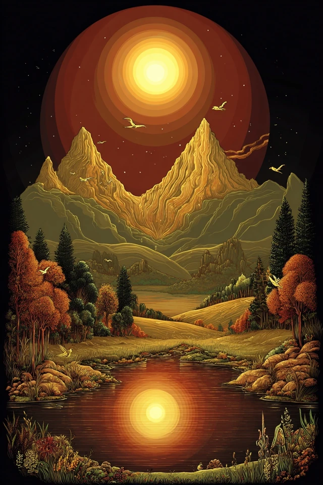 Golden Halo Radiance - Image 2
