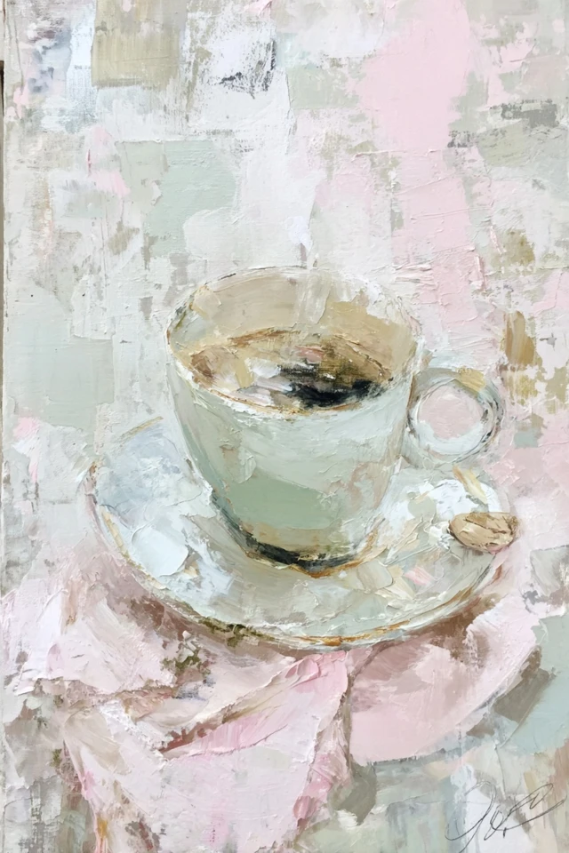 Impressionist Pastel Muse - Image 4