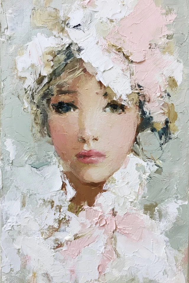 Impressionist Pastel Muse