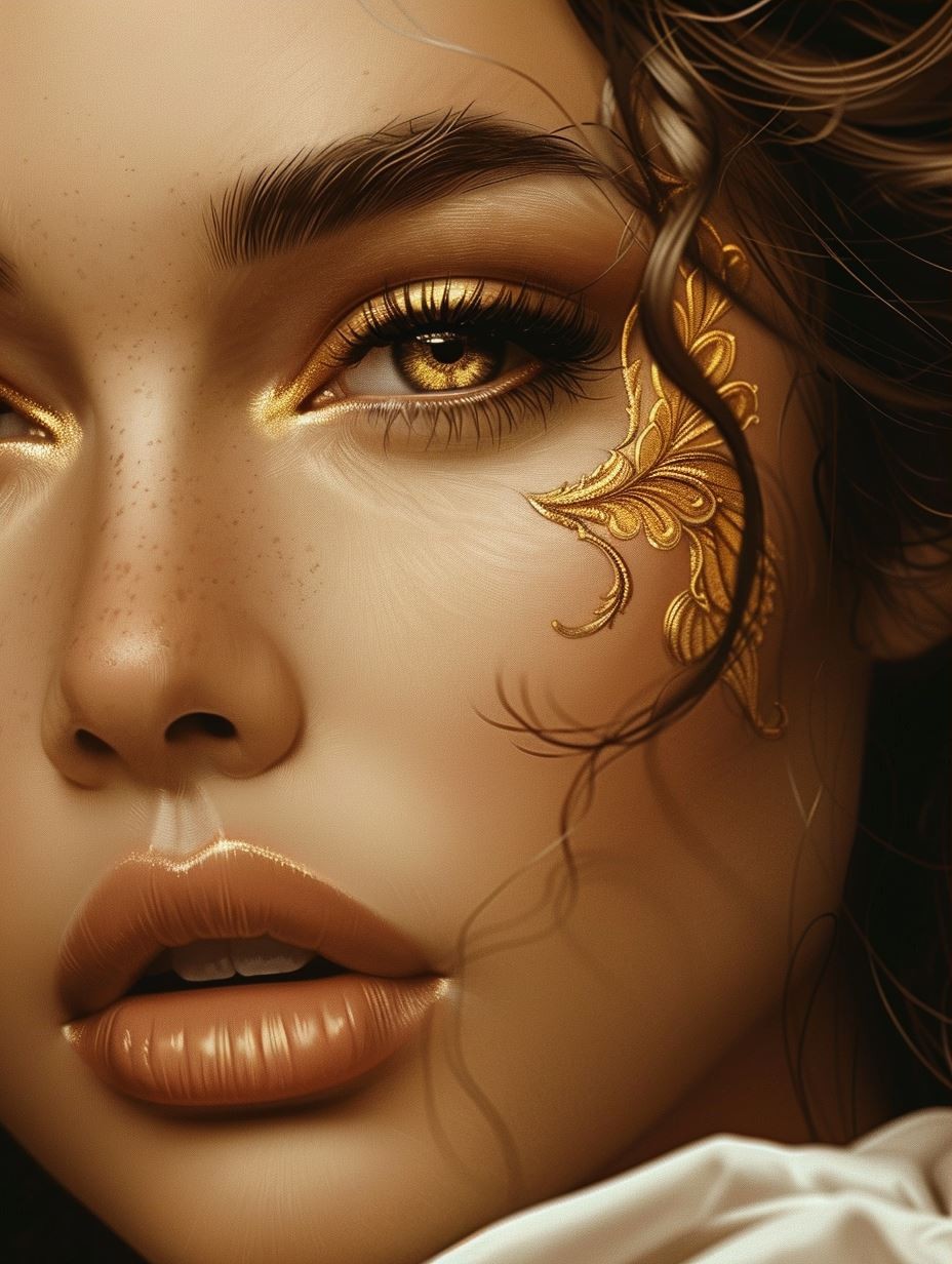 Golden Gaze Elegance - Image 3