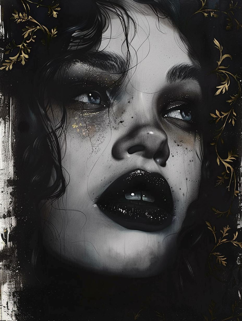 Ink Shadow Elegance - Image 3