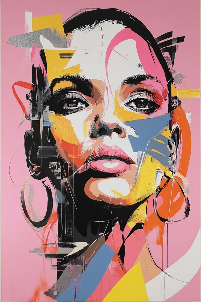 Vibrant Modern Abstract Art Collection - Image 1