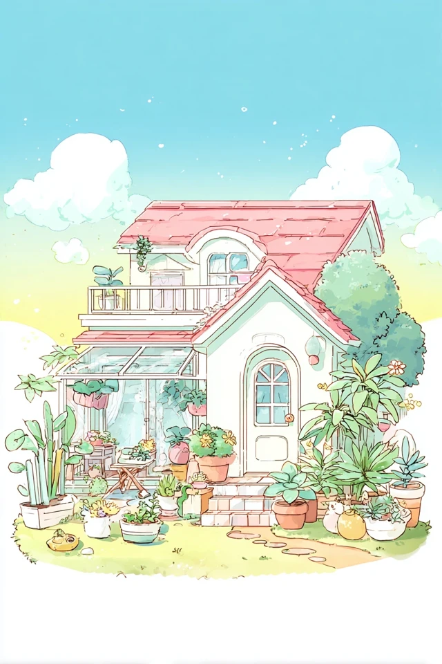 Pastel Dreams Aesthetic Collage - Image 6
