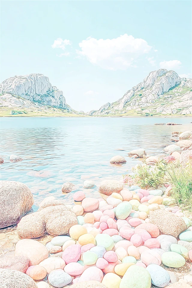 Pastel Dreams Aesthetic Collage - Image 2