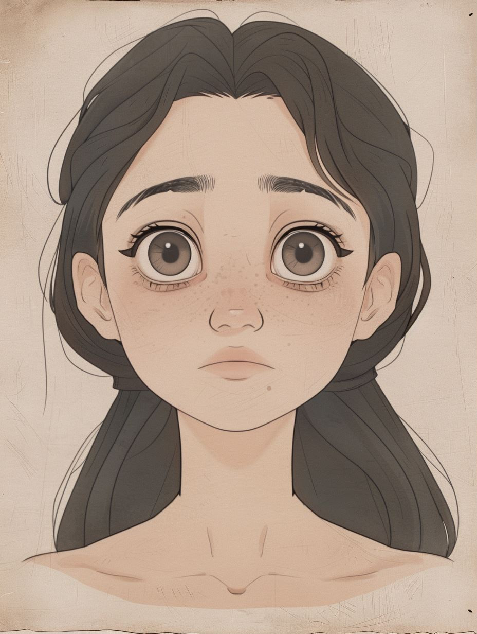 Ethereal Portraits of a Dreaming Girl - Image 1