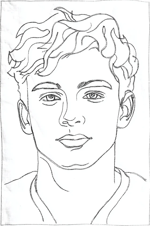 Stitched Soul Portrait - Image 1