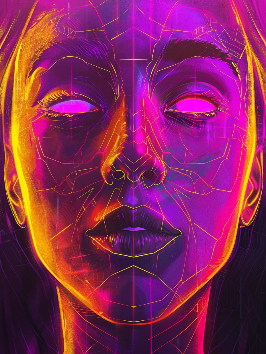 Neon Cybernetic Soul Awakening - Image 3