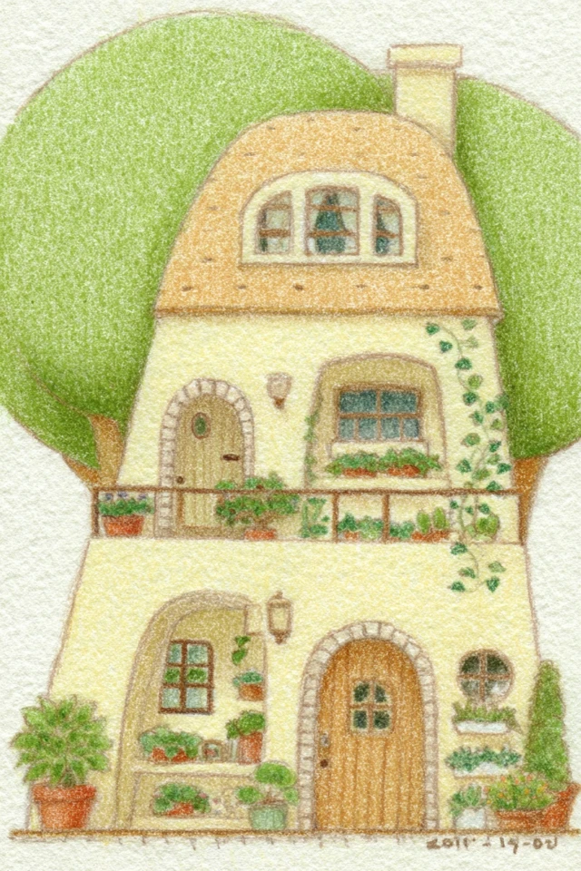 Serene Moments in Colored Pencil - Image 6