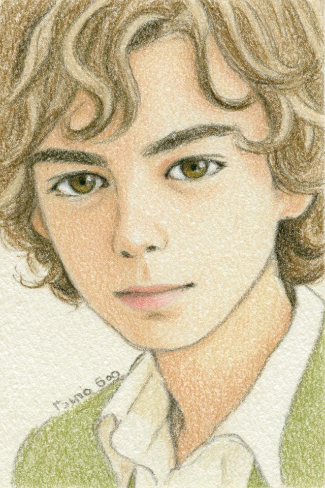 Serene Moments in Colored Pencil - Image 1