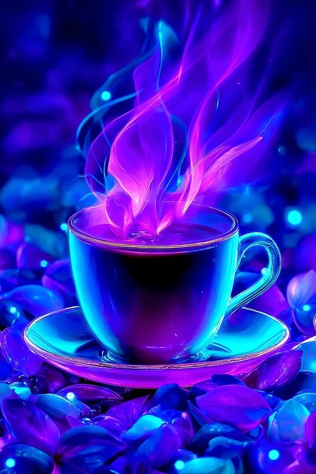 Cosmic Neon Radiance - Image 4