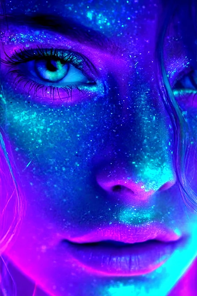 Cosmic Neon Radiance