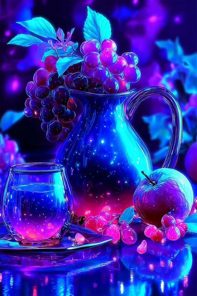 Cosmic Neon Radiance - Image 3
