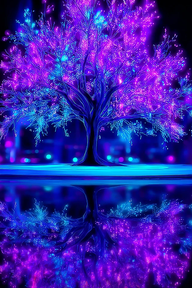 Cosmic Neon Radiance - Image 5
