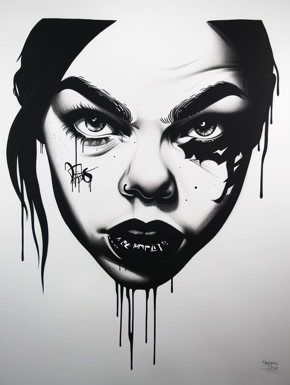 Dark Gothic Noir Portraiture - Image 2