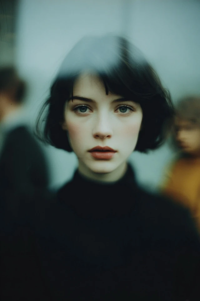 Melancholy Glass Gaze - Image 1